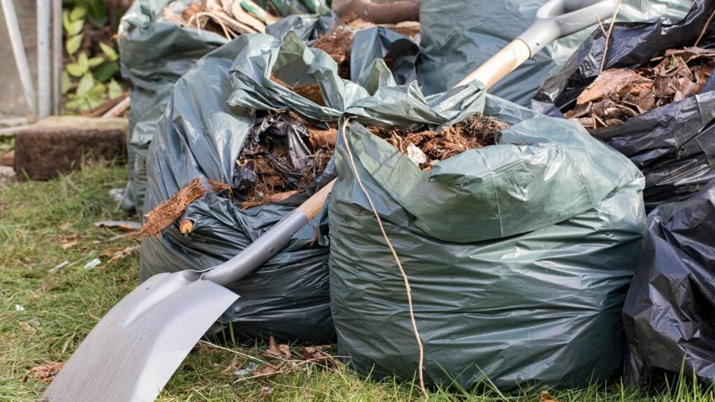 how does professional rubbish removal handle garden waste